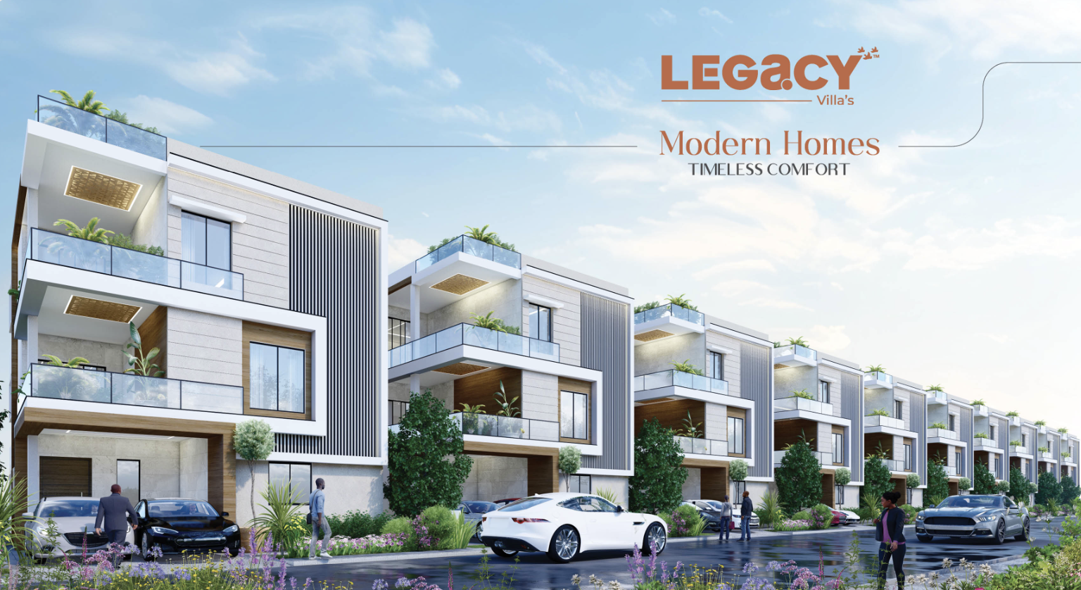 AMR Legacy Villas - Duplex & triplex villas - modern homes, timeless comfort